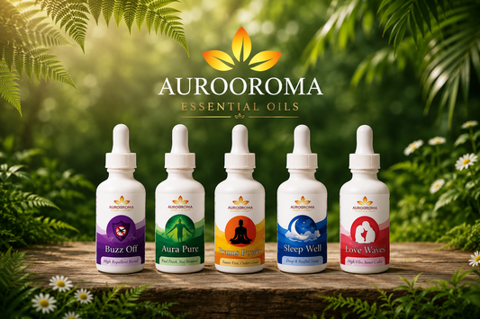 5 Natural Essential Oil Blends to Transform Your Space : A Complete Aurooroma Guide