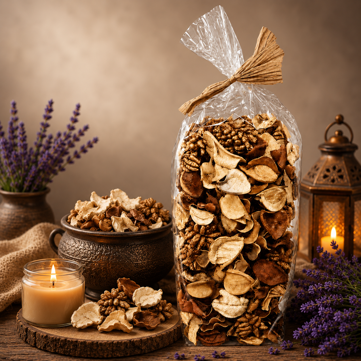 Potpourri – Natural Dried Flower (2  Packet X 140gm Each)