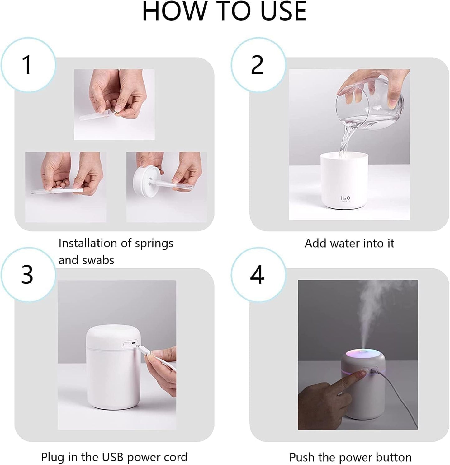 H2O Portable USB Humidifier