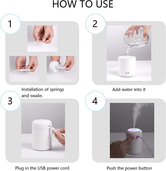 H2O Portable USB Humidifier