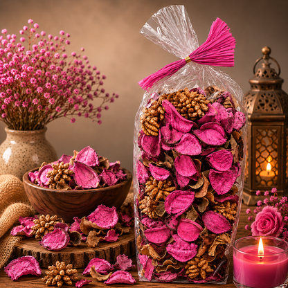 Potpourri – Natural Dried Flower (2  Packet X 140gm Each)