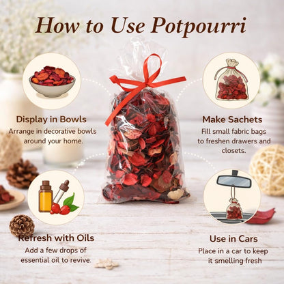 Potpourri – Natural Dried Flower (2  Packet X 140gm Each)